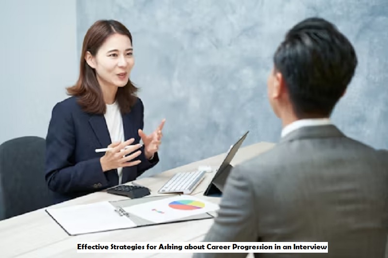 Asking about Career Progression in an Interview